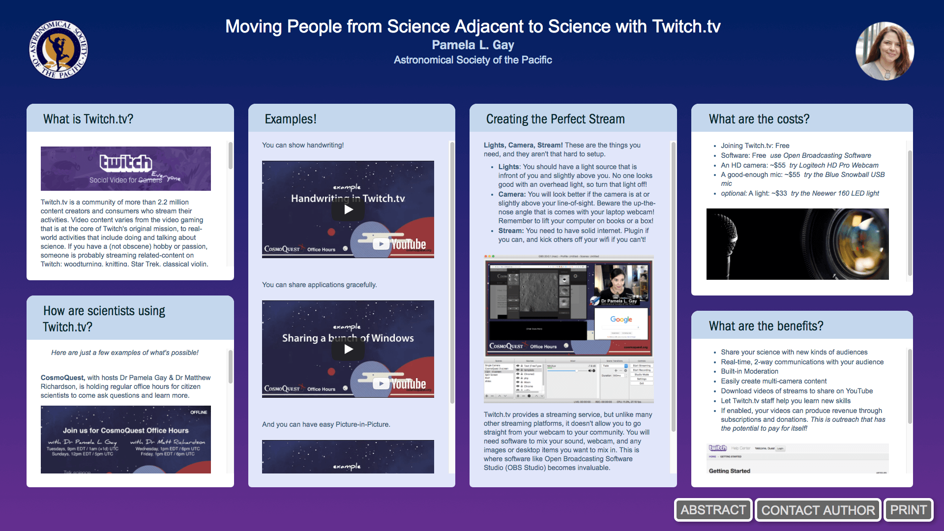 Reach out and convey your research!